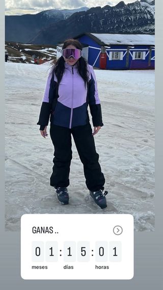 Gafas de esquí Atomic moradas