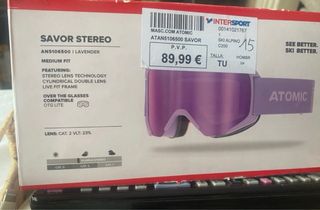 Gafas de esquí Atomic moradas