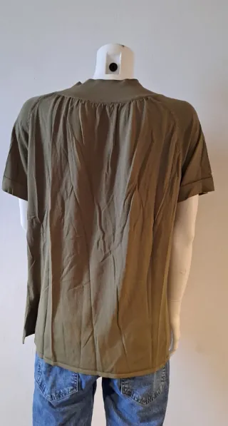 Maglia viscosa verde taglia XL