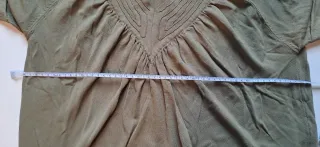 Maglia viscosa verde taglia XL