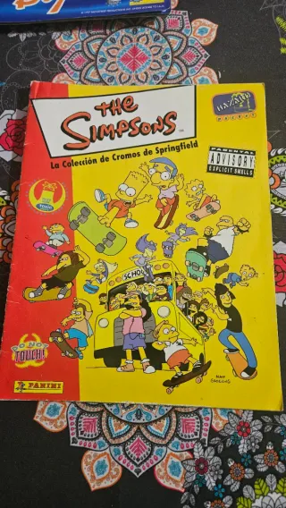 Álbum de cromos Los Simpsons 3