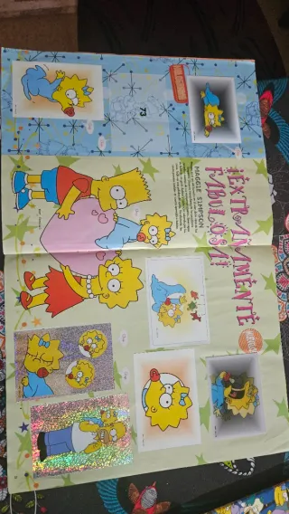 Álbum de cromos Los Simpsons 3