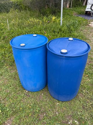 Depósitos 200L Azul (2 unidades)