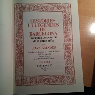 Històries i llegendes de Barcelona
