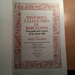 Històries i llegendes de Barcelona
