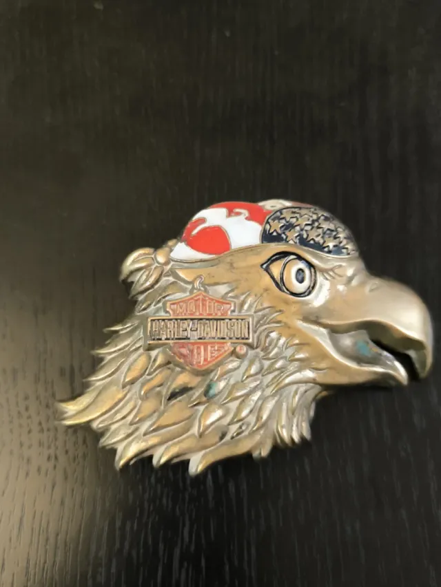 Hebilla Cinturón Harley Davidson Águila BARON 1991