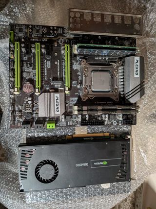 Kit Placa Base + CPU Xeon + NVIDIA Quadro