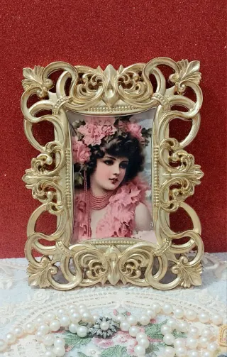 Marco Dorado Romántico Vintage