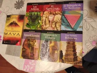 Pack de libros de historia y enigmas