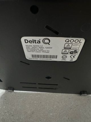 Cafetera Delta Qool 1.2 Negra
