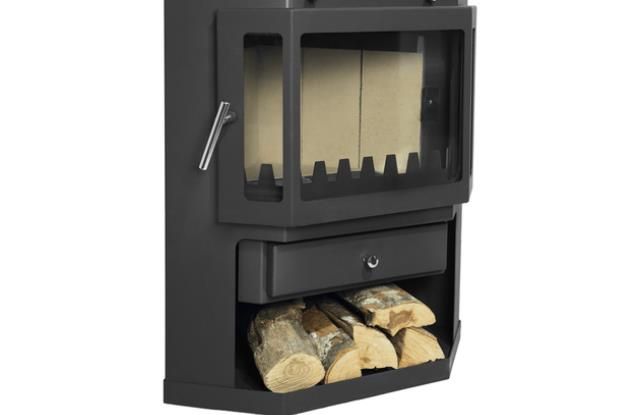 Estufa de Leña Liam Esquina Nueva MAD2018