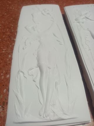 Set 2 Placas Decoración Pared