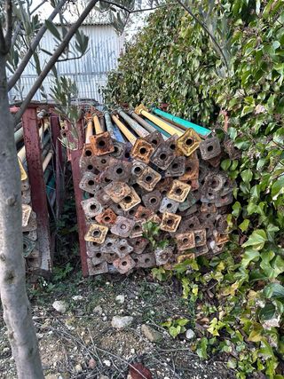 Encofrado metálico para construcción