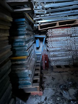 Encofrado metálico para construcción