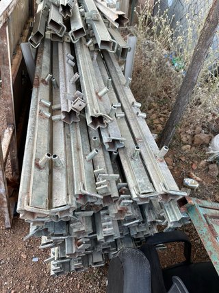 Encofrado metálico para construcción