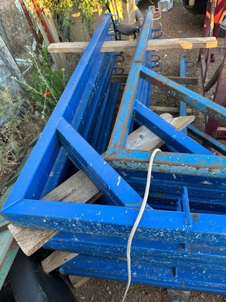 Encofrado metálico para construcción