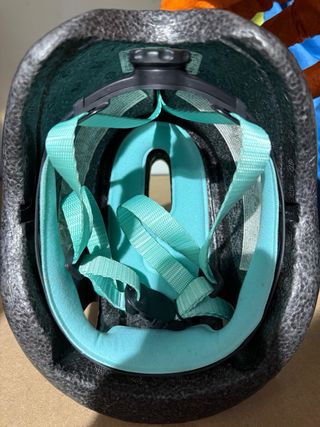 Casco bici infantil azul