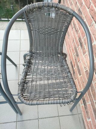 2 Sedie da giardino da riparare