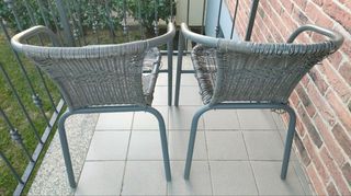 2 Sedie da giardino da riparare