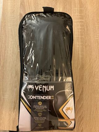 Guantes de boxeo Venum negros 10 oz