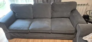 Sofá 3+2 plazas Ikea Ektorp gris