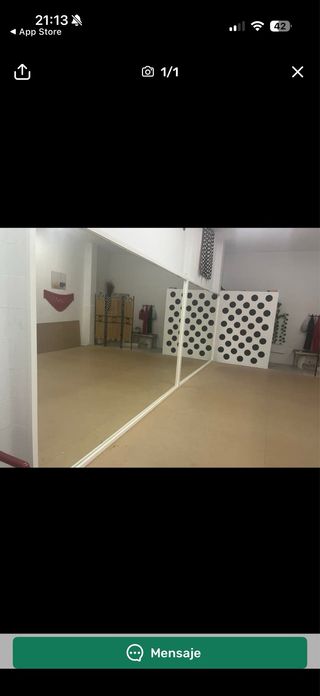 Espejos grandes con marcos para academias