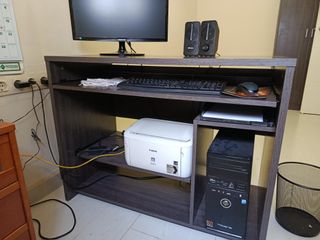 Mesa Escritorio Madera y Metal