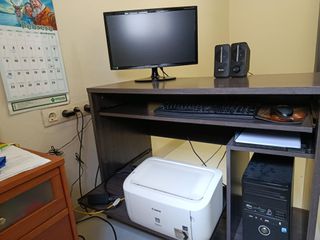 Mesa Escritorio Madera y Metal