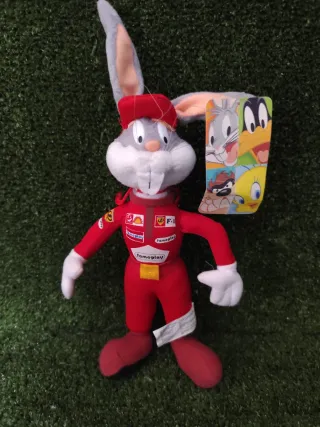 Peluche Bugs Bunny Piloto F1