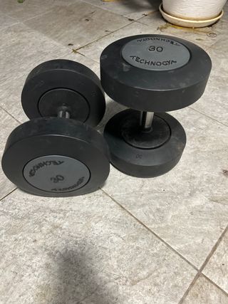 Mancuernas Technogym 30kg (Par)