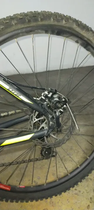 Bicicleta Montaña DTB Tracker Negra/Amarilla