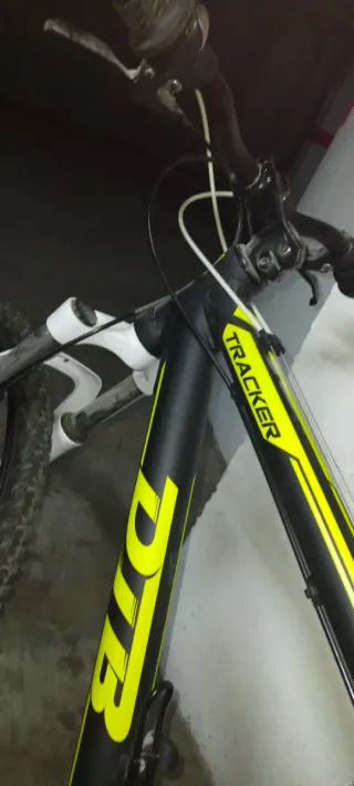 Bicicleta Montaña DTB Tracker Negra/Amarilla