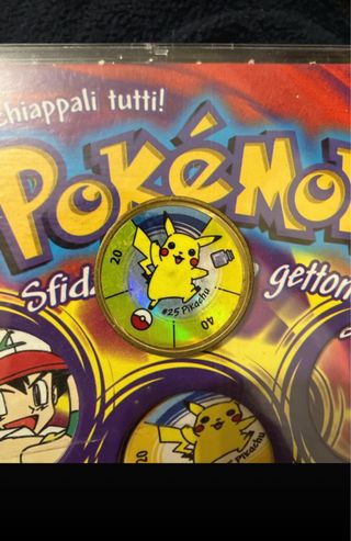 Gettone Pokémon Pikachu Hasbro