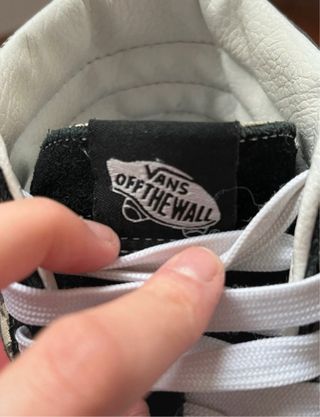 Tênis Vans Bota Sk8-Hi Preto e Branco NOVOS