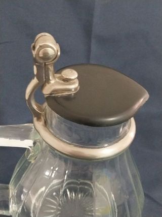 Jarra Cristal Fages Años 20