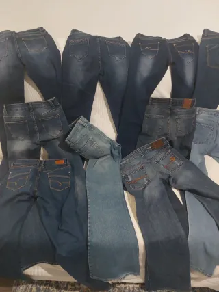 Lote de vaqueros talla 34 y 36