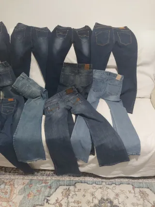 Lote de vaqueros talla 34 y 36