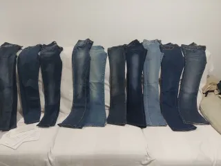 Lote de vaqueros talla 34 y 36