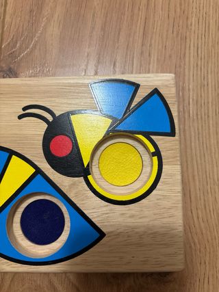 Puzzle de madera insectos para bebés