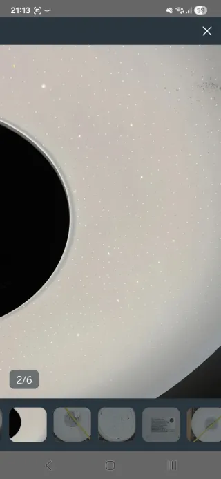 Plafón LED con Altavoz Bluetooth Inspire