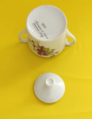 Azucarero de porcelana Limoges