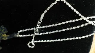 Collana Mod.Grumett Argento 925 Gatto Hippie +Box