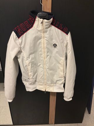 Giubbotto North Sails bianco e blu