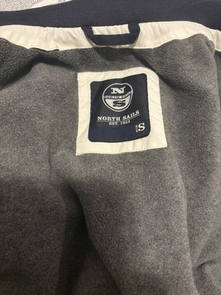 Giubbotto North Sails bianco e blu