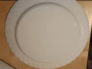 3 Bandejas de Porcelana Blancas