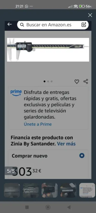 Calibre Digital Mitutoyo 200mm 8