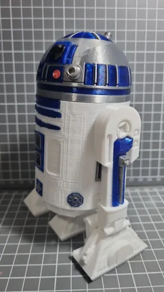 Droide R2-D2 Star Wars Impresión 3D regalo C3-PO