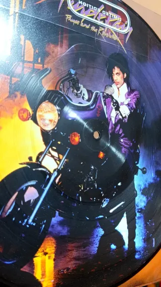 Disco Vinilo Picture Disc Purple Rain Prince