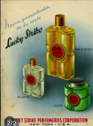 Bote antiguo Lucky Strike