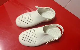 Zuecos Calzuro Blancos